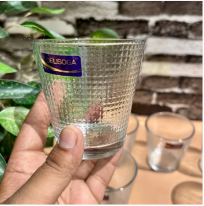Delisoga Drinking Glasses Set 6-Piece