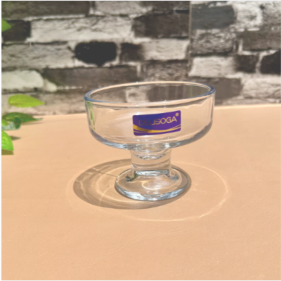 6-Piece Clear Glass Dessert Bowl Set