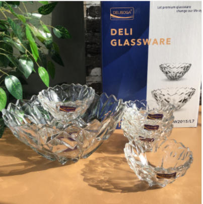 7-Piece Elegant Glassware Set