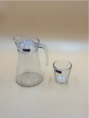 7-Piece DELISOGA Fine Glass Water Set