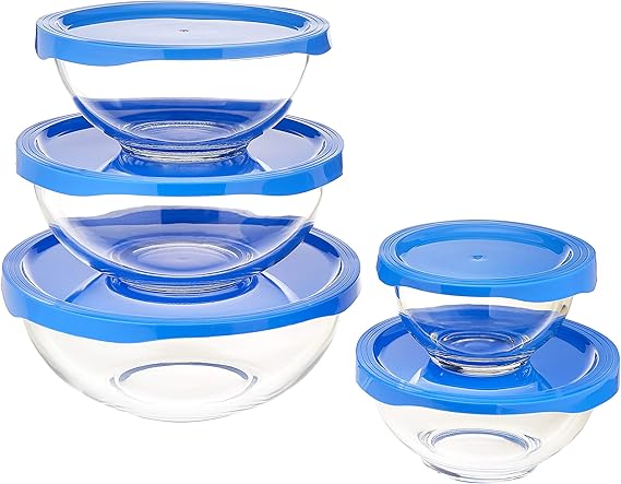 1 large Bowl + 4 mini serving bowls