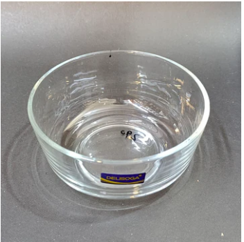 Delisoga Small-Size Clear Glass Bowl