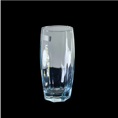 Elegant Transparent Glass Tumbler – 6 piece set