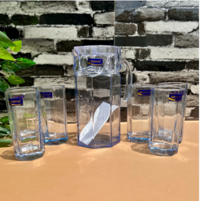 Kitchen Krown 7-Piece Glassware Water Set