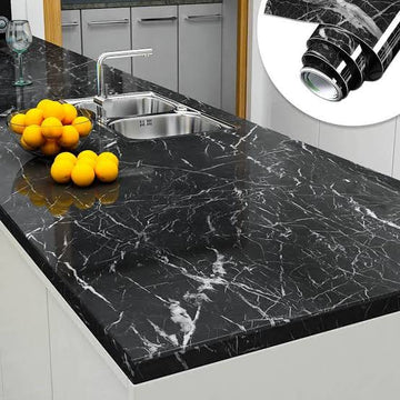 6 Pcs Deal Marble Sheets Waterproof Self Adhesive Marble Sticker Sheet